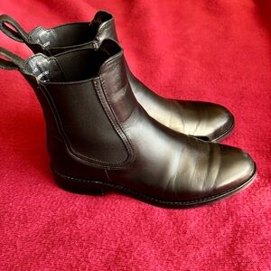 Thursday Boot Co. Black Duchess Full Grain Leather Chelsea Boots Size 7.5
